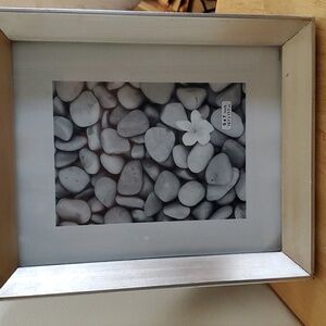 Silver Leaf Box Picture Frame